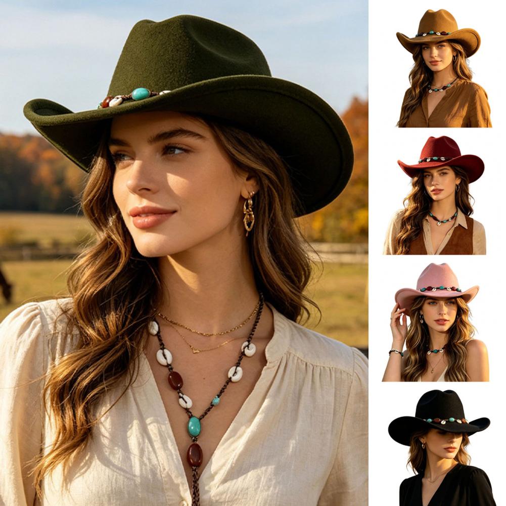 Western Cowboy Style Hat Wool  - Fedora Hat Wool review and price