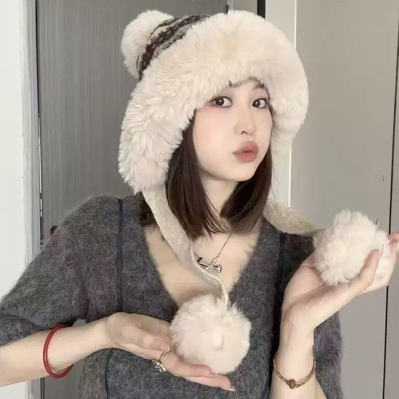 Women Fair Isle Trapper Bomber - Winter Trapper Hat review and price