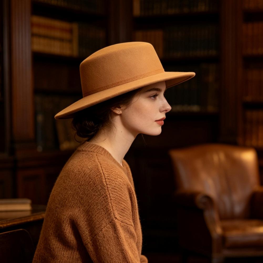 Stylish Dinner Party Headwear  - Fedora Hat Wool review and price