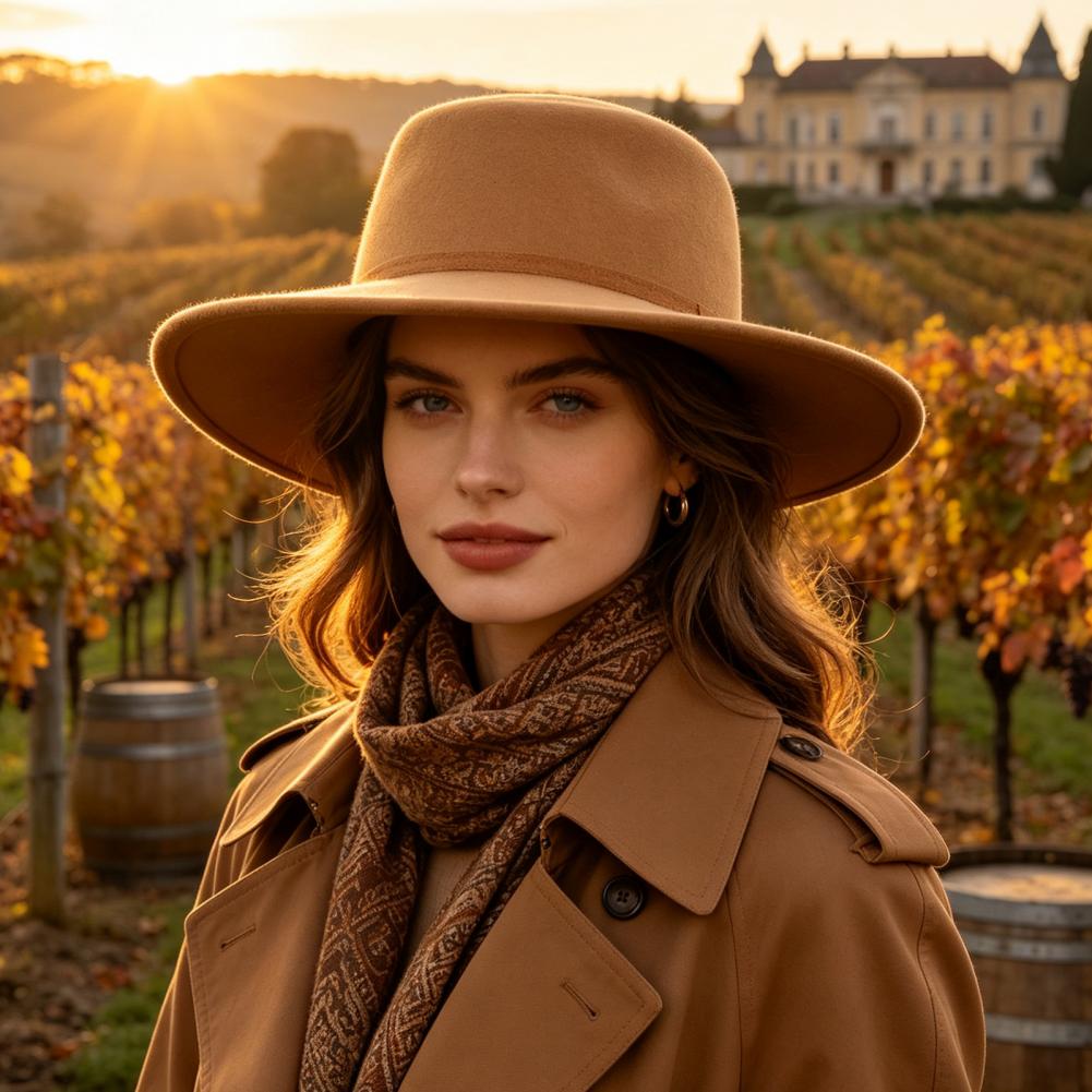 Stylish Dinner Party Headwear  - Fedora Hat Wool review and price